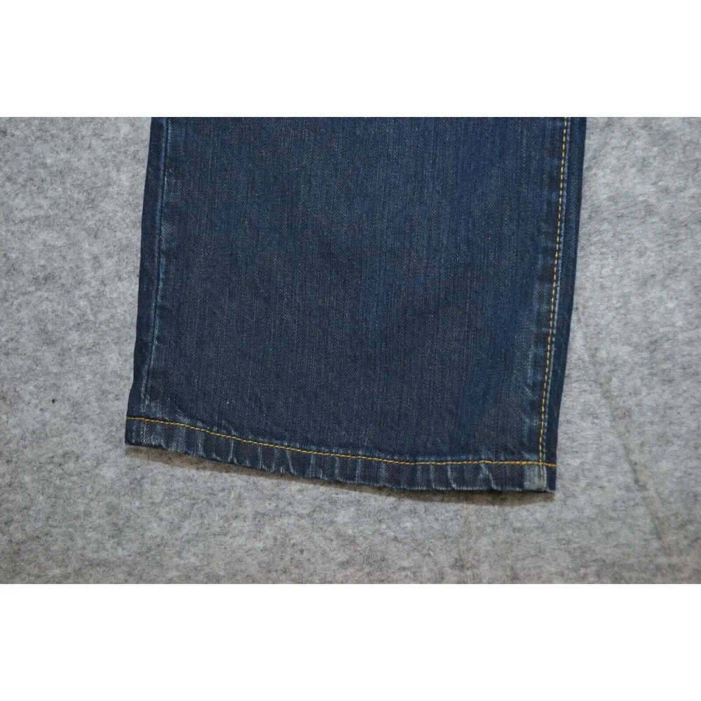 Polo Ralph‎ Lauren Jeans Mens 35X32 Blue Authentic Straight Leg Denim
